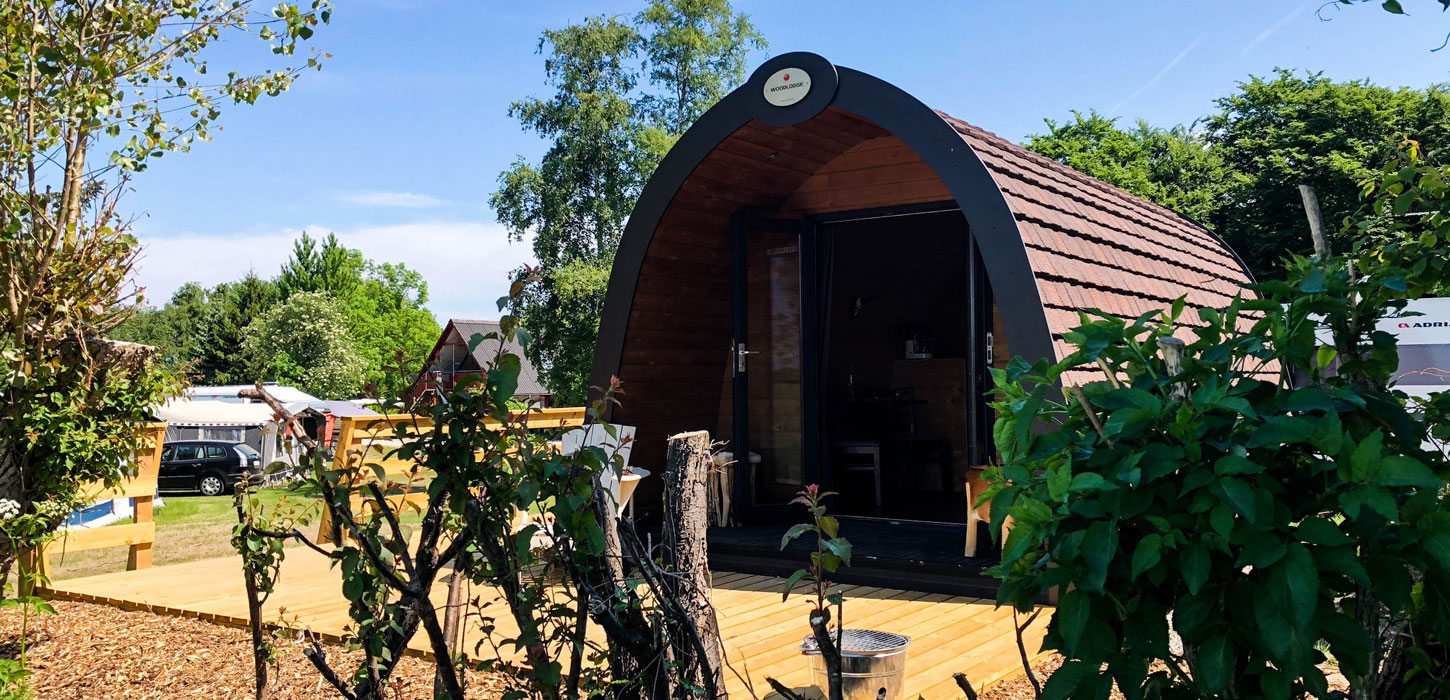 Hytter på Færgegården camping