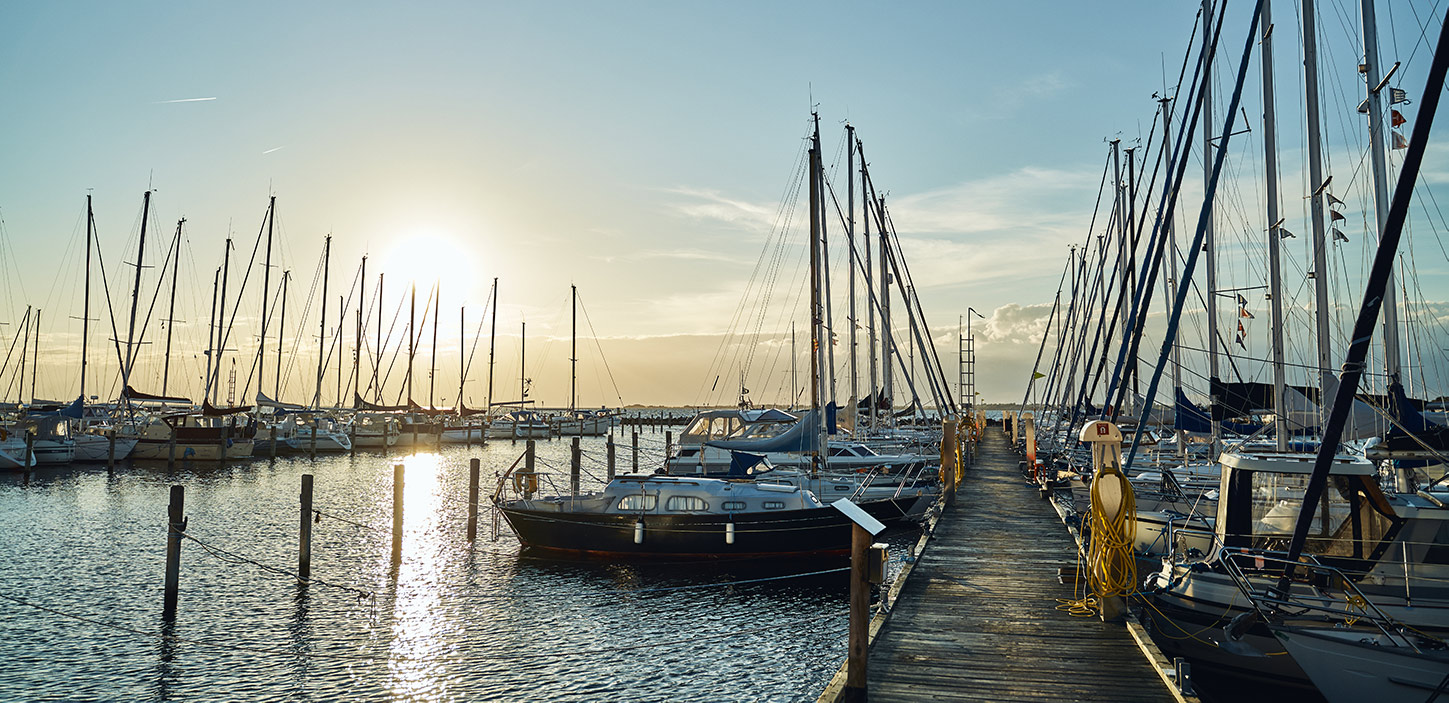 bådbro i Rudkøbing Havn