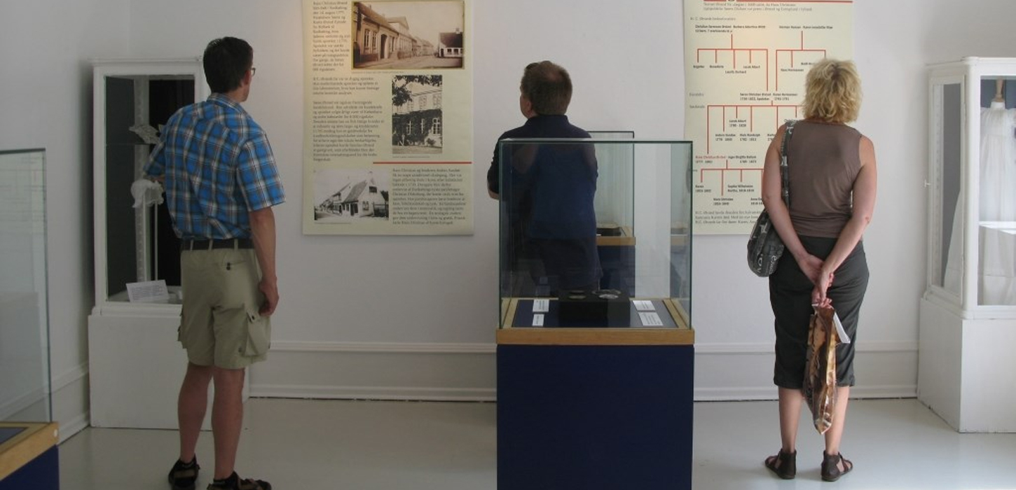 Udstillingen om H.C.Ørsted i Rudkøbing