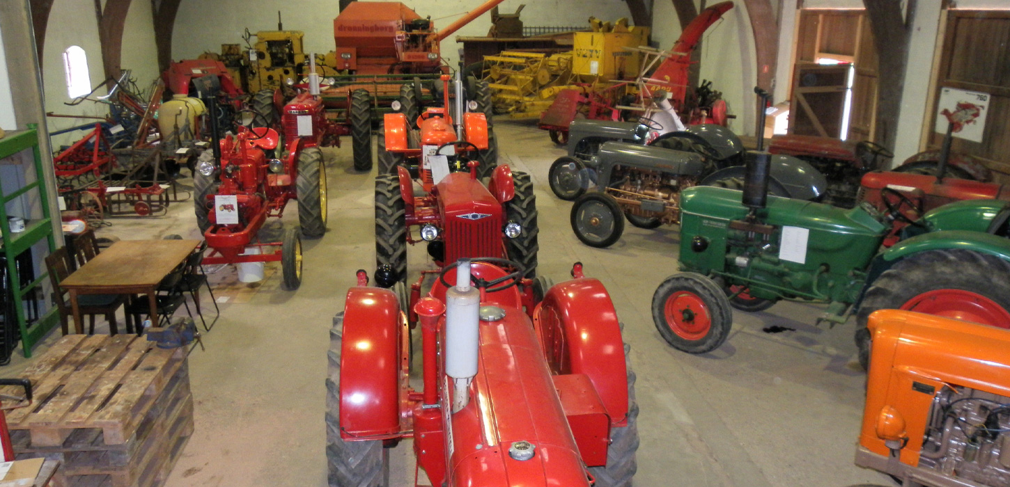 Traktor og vogn museet på Skovsgaard