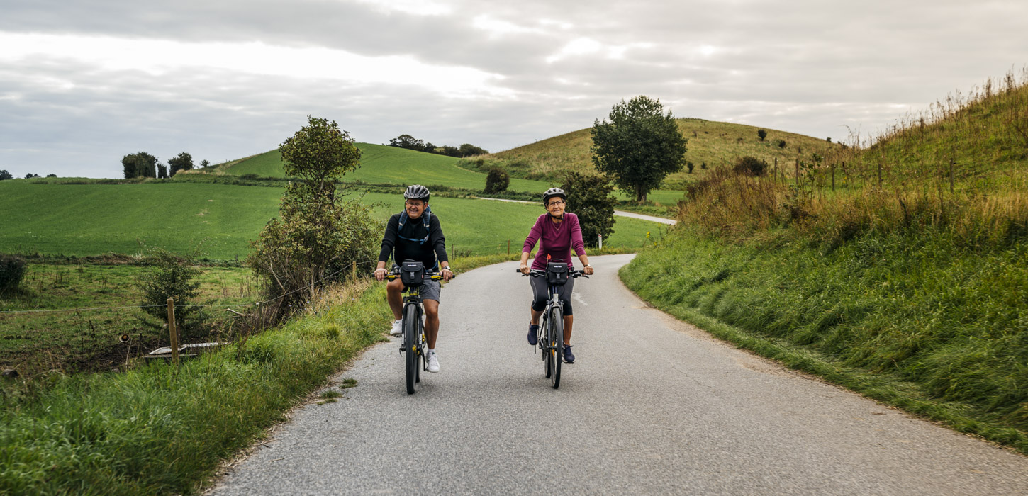 Geopark Besøgscenter - tag på cykeltur og oplev geoparken