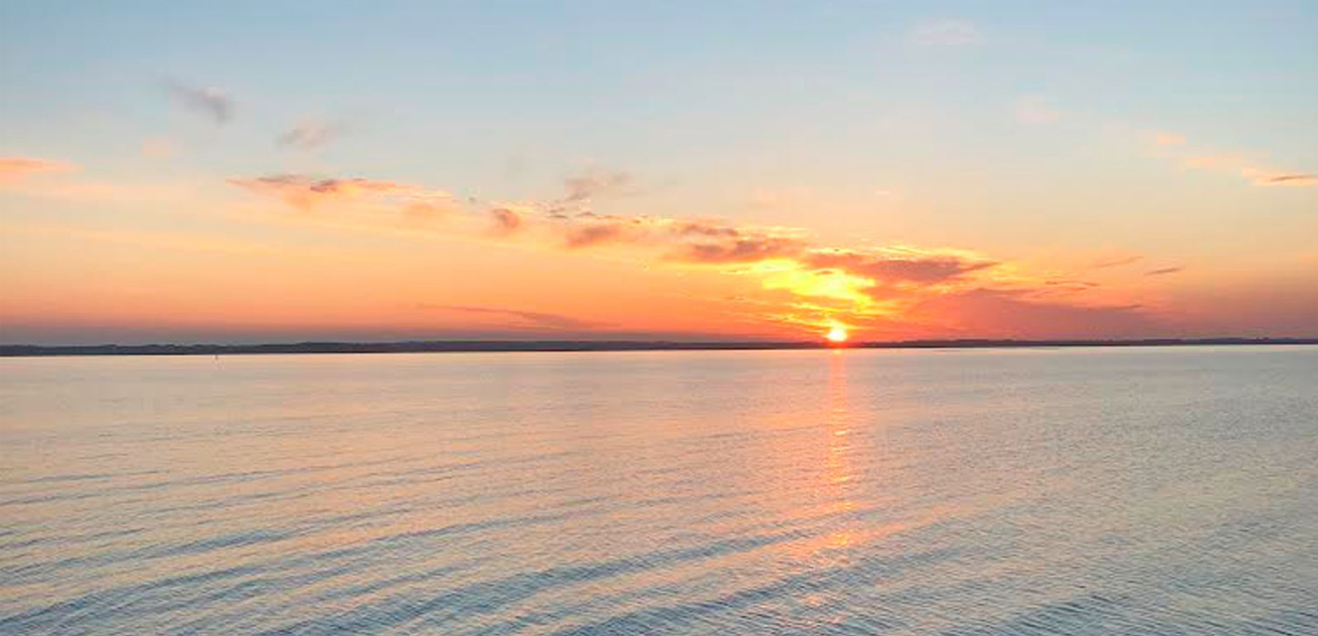 Solnedgang ved Lohals