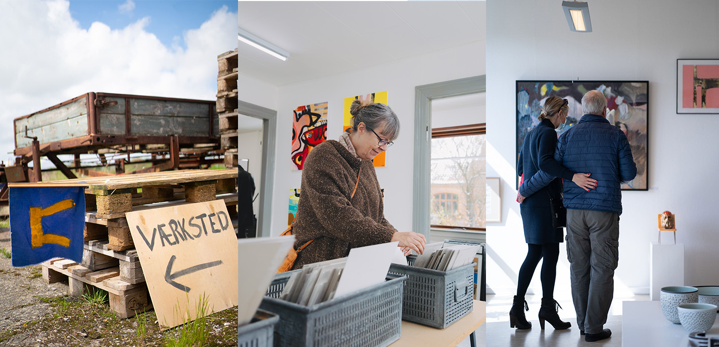 Kunstnernes Åbne døre i påsken